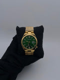 CTZN DTS ACERO/DORADO CARA/VERDE BISEL/DORADO/LISO