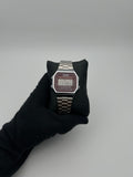 G-FR RETRO ACERO/PLATEADO BISEL/PLATEADO CARA/ROJA