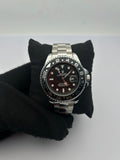 RX SEA ACERO PLATEADO CARA NEGRA BISEL NEGRO
