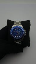 RX GMT ACERO/PLATEADO CARA/AZUL BISEL/AZUL