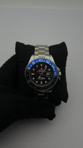 RX GMT ACERO/PLATEADO CARA/NEGRA BISEL/NEGRO/AZUL