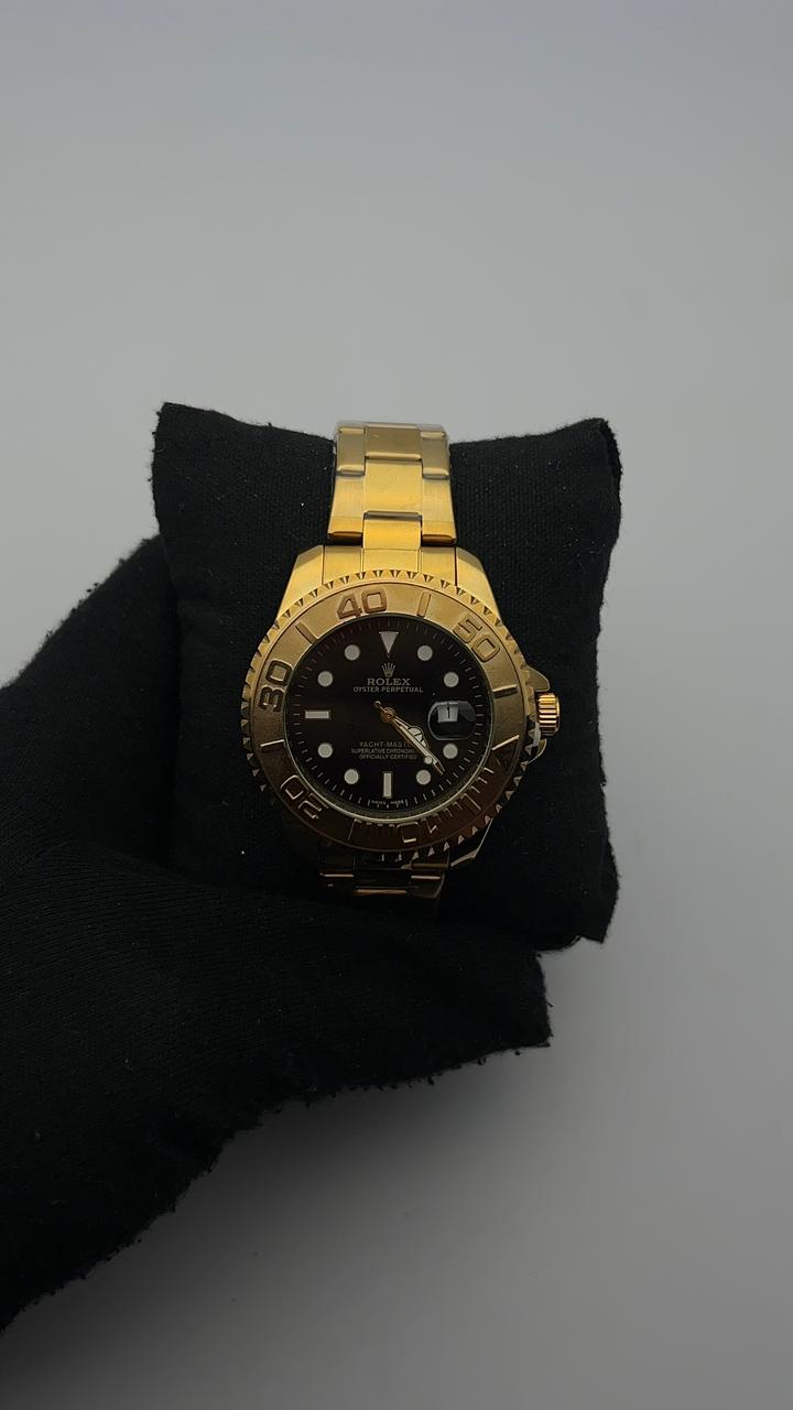 RX YMT ACERO/DORADO CARA/NEGRA BISEL/DORADO