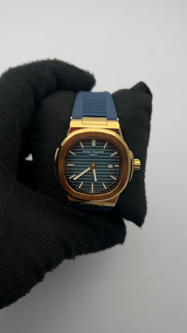 PTK SEMIAUTO GOMA/AZUL CARA AZUL BISEL/DORADO