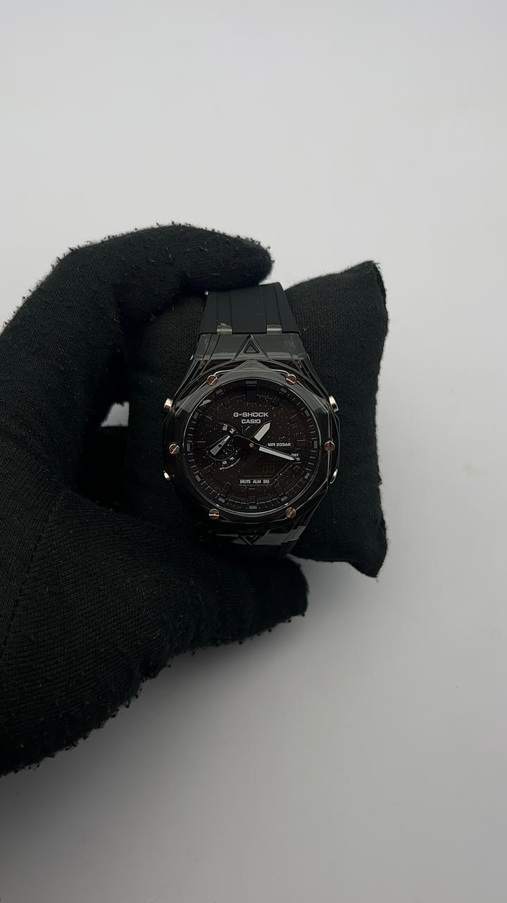 G-SH GOMA NEGRO CARA NEGRA/ESCARCHADA BISEL NEGRO