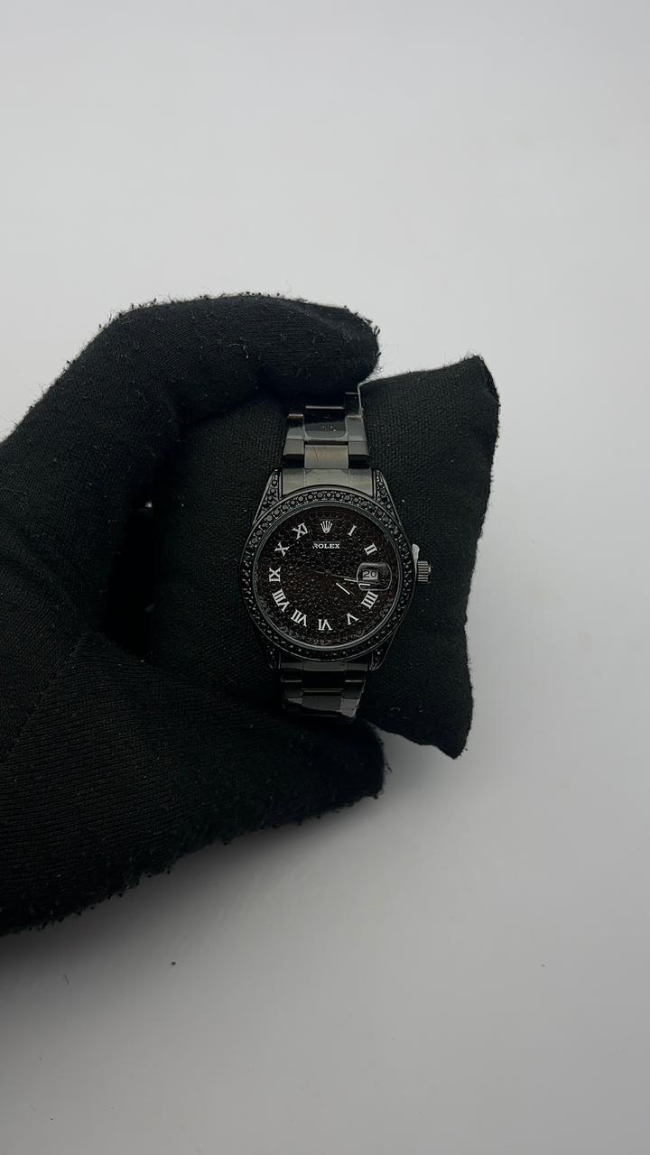 RX DTS DAMA ACERO/NEGRO CARA/NEGRA/CUBANA BISEL/NEGRO/CUBANO
