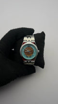 RX DTS LAND AUTOMATICO ACERO/PLATEADO CARA/AZUL CLARO BISEL/PLATEADO