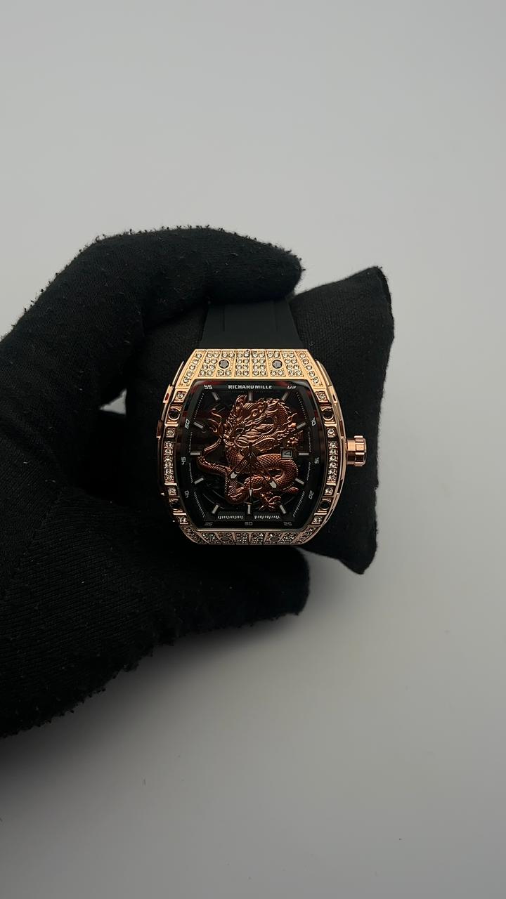 R. MILLE GOMA/NEGRA CARA/PALO ROSA/DRGN BISEL/PALO ROSA/CUBANO CAJA/PLANA