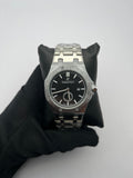 AP ACERO/PLATEADO CARA/NEGRA/CRONO BISEL/OCTAGONAL/PLATEADO