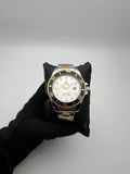RX SUBMRN ACERO BICOLOR CARA PLATEADA BISEL NEGRO A.