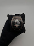 R. MILLE CLVR GOMA/NEGRA BISEL/NEGRO CARA/PLATEADA
