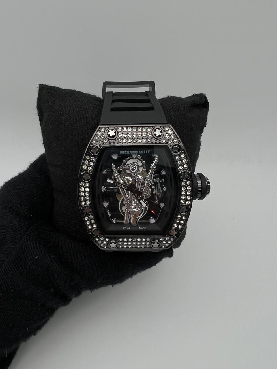 R. MILLE ROCK GOMA/NEGRA BISEL/CUBANO/NEGRO CARA/PLATEADA