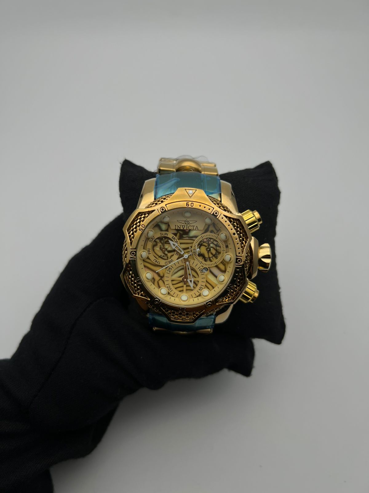 INVIC ACERO/DORADO CARA/DORADA/NEGRA/CAMUFLADA BISEL/DORADO