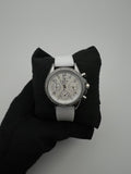 JOEFOX DAMA GOMA/BLANCA CARA/BLANCA/3 CRONOS BISEL CUBANO/PLATEADO