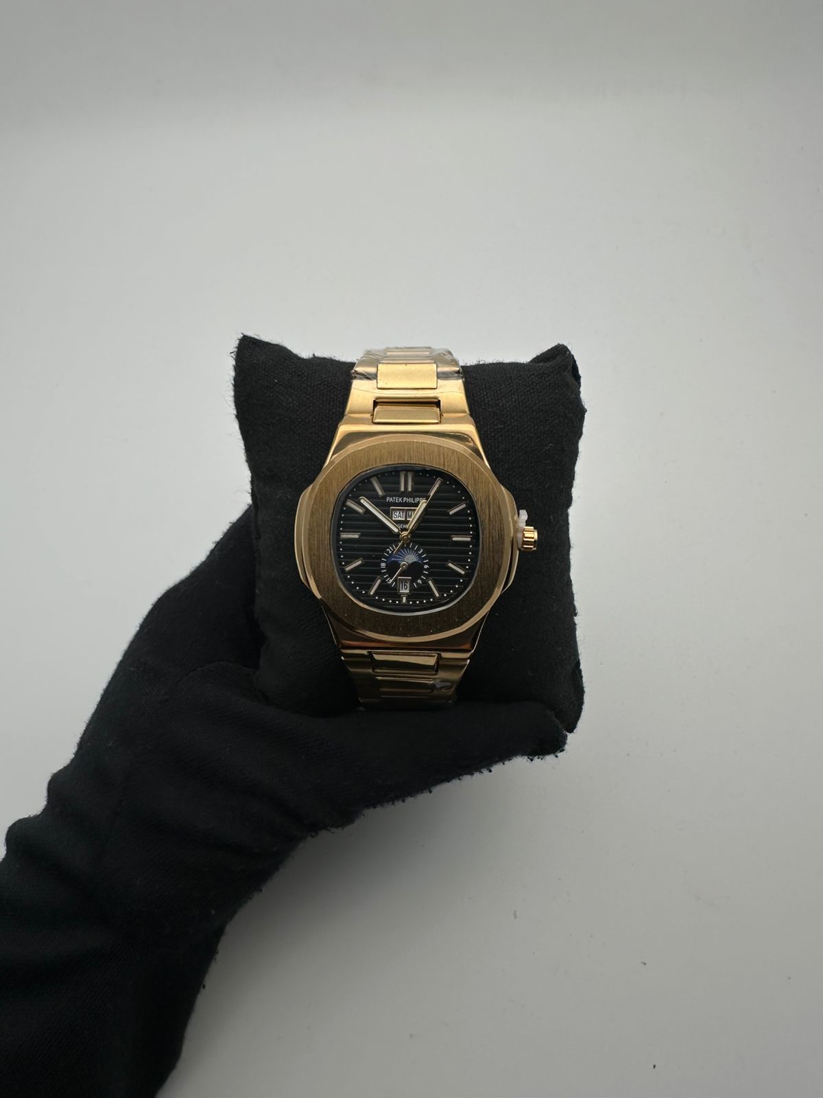 PTK DT ACERO/DORADO CARA/NEGRA/CRONO BISEL/DORADO