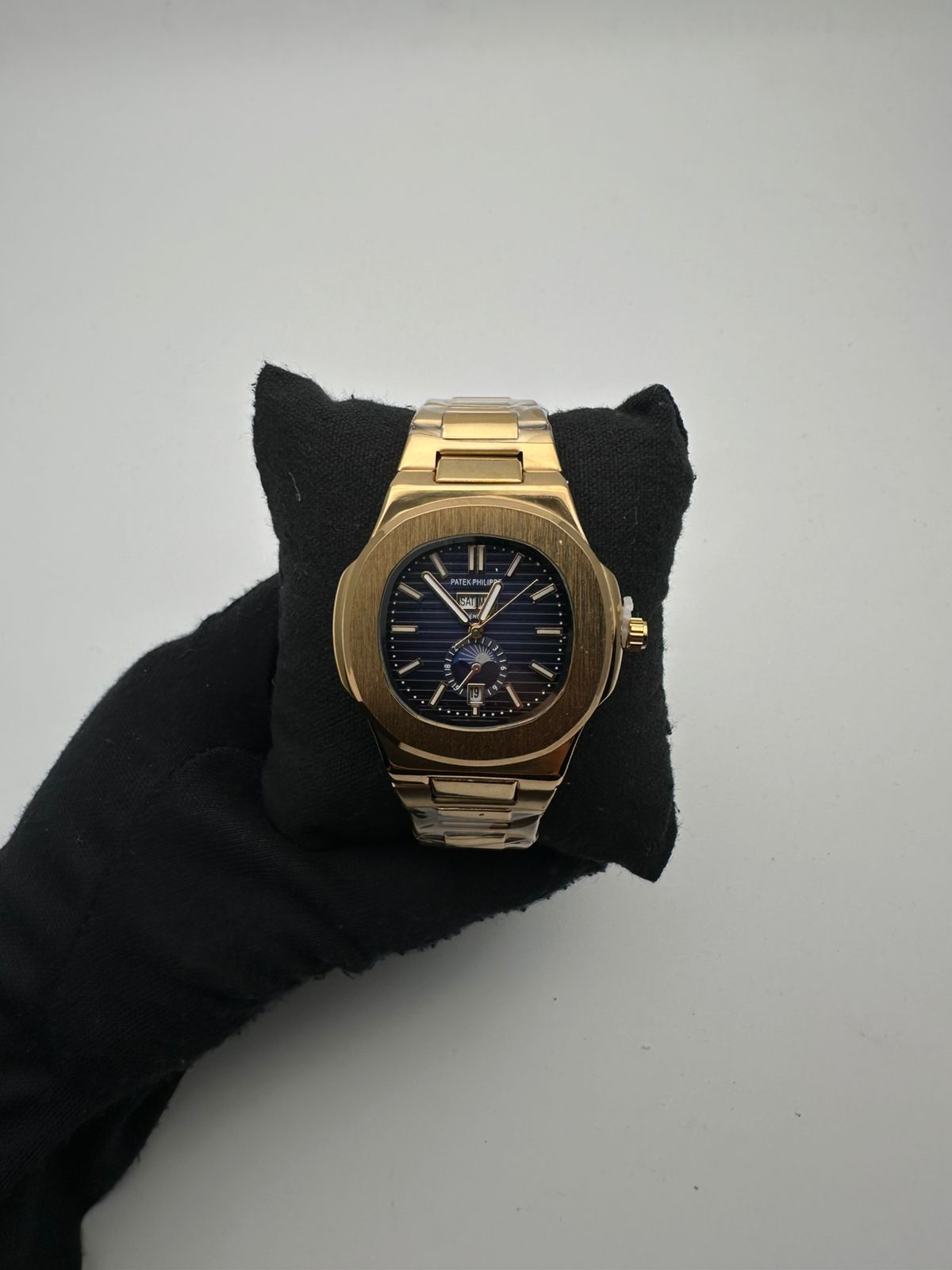 PTK DT ACERO/DORADO CARA/AZUL/CRONO BISEL/DORADO