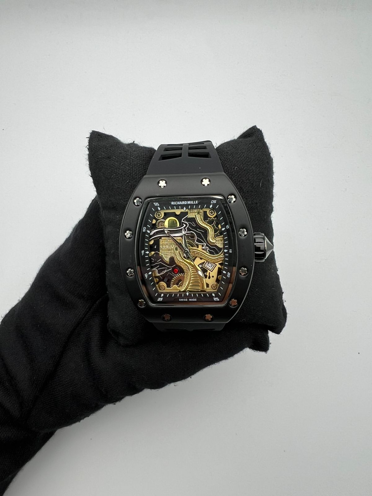 R MILLE MRLL GOMA/NEGRO CARA/DORADA BISEL/NEGRO