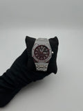 AP DTS ACERO/PLATEADO CARA/NEGRA BISEL/PLATEADO/OCTAGONAL