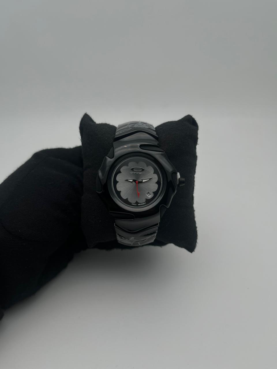 OAK ACERO/NEGRO CARA/PLATEADA BISEL/NEGRO