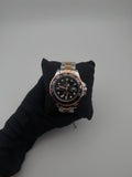RX GMT ACERO BICOLOR/PALO ROSA CARA/NEGRA BISEL/NEGRO