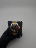 RX GMT ACERO/BICOLOR CARA/NEGRA BISEL/NEGRO/ROJO