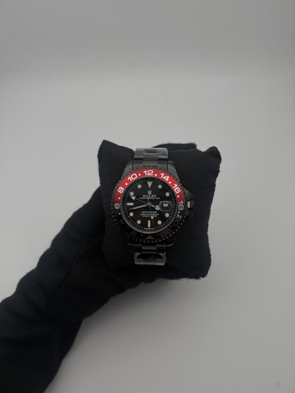 RX GMT ACERO/NEGRO CARA/NEGRA BISEL/NEGRO/ROJO