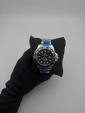 RX GMT ACERO/PLATEADO CARA/NEGRA BISEL/NEGRO