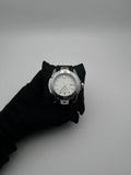 TECH. M GOMA/NEGRO BISEL/PLATEADO CARA/BLANCA/CRONO