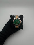 RX GMT ACERO/BICOLOR/PALO ROSA CARA/VERDE BISEL/VERDE/NEGRO
