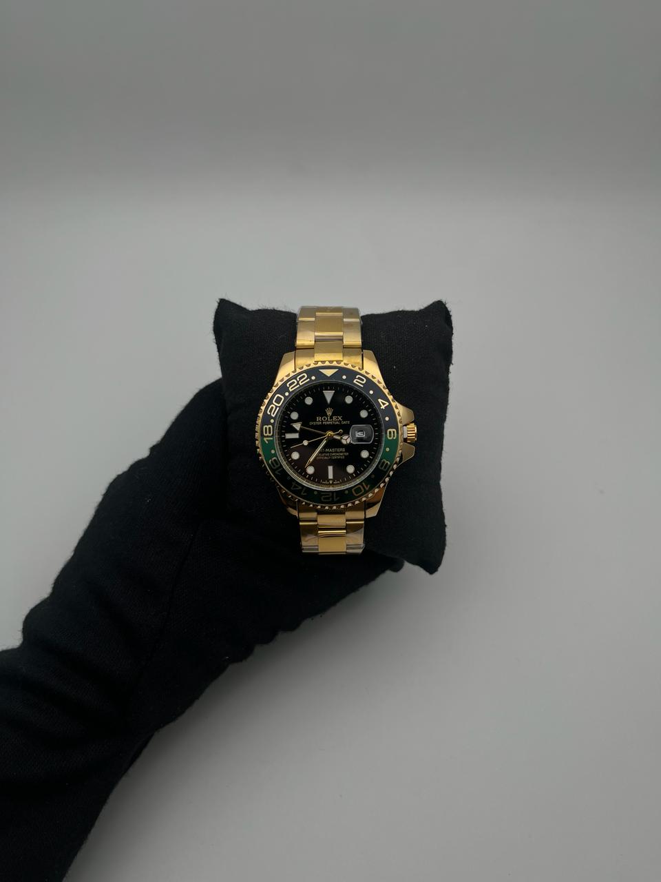 RX GMT ACERO/DORADO CARA/NEGRA BISEL/NEGRO/VERDE