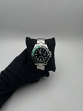 RX GMT ACERO PLATEADO CARA/NEGRA BISEL NEGRO/VERDE