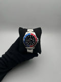 RX GMT ACERO/PLATEADO CARA/NEGRA BISEL/ROJO/AZUL