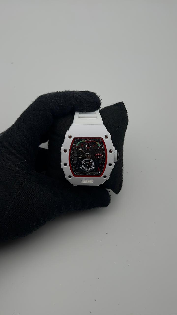 R MILLE GOMA/BLANCO CARA/VELOCIMETRO BISEL/ROJO/BLANCO