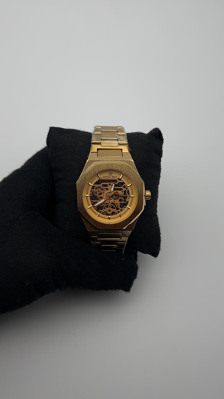 AP ACERO/DORADO CARA/CRCT/AMARILLA/DORADA/NEGRA BISEL/OCTAGONAL/DORADO