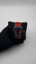 R MILLE GOMA/ROJO CARA/NEGRA/5 RUBIES BISEL/NEGRO