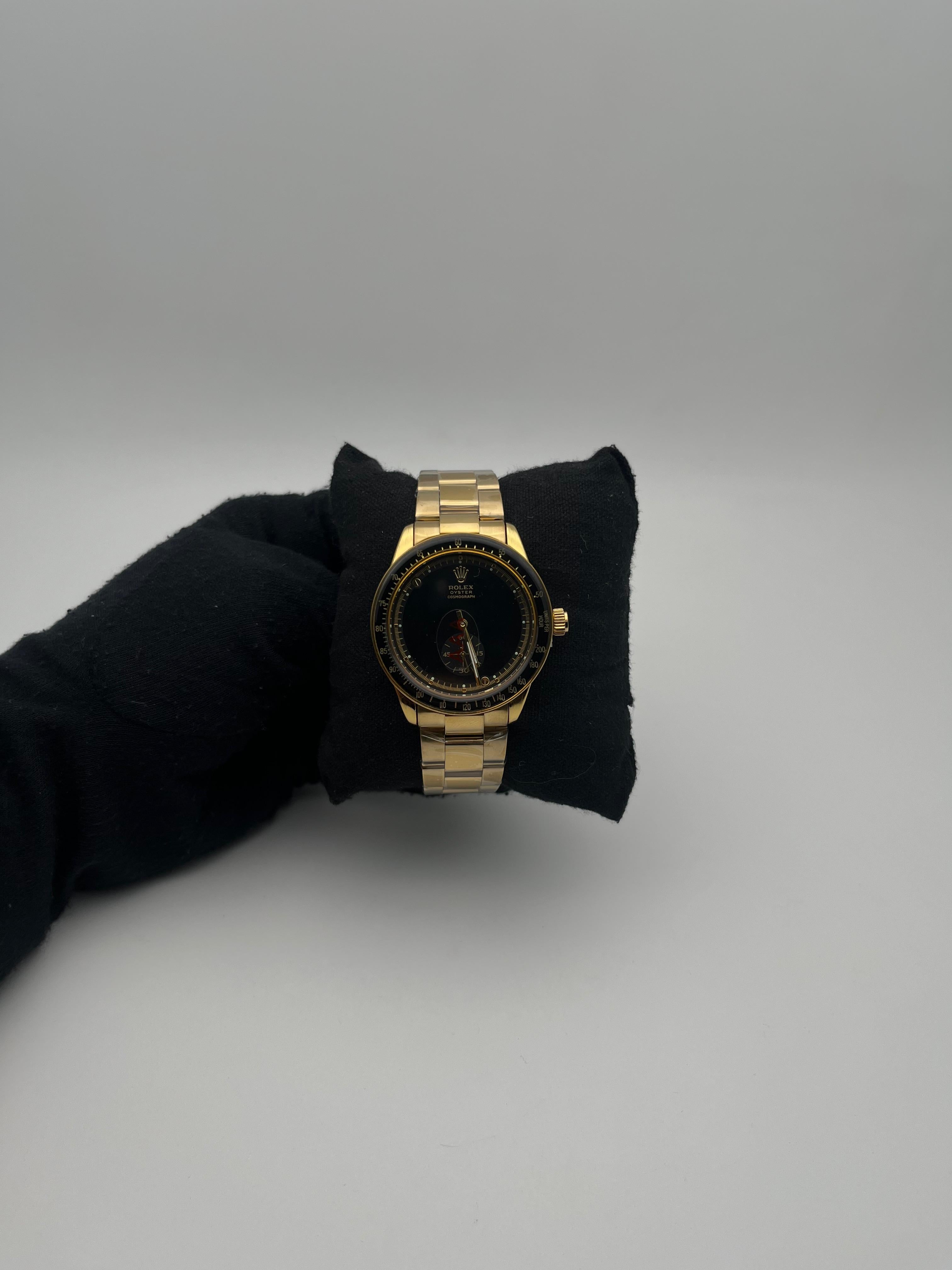 RX OYSTER DTS ACERO/DORADO CARA/NEGRA/CRONO BISEL/NEGRO/DORADO