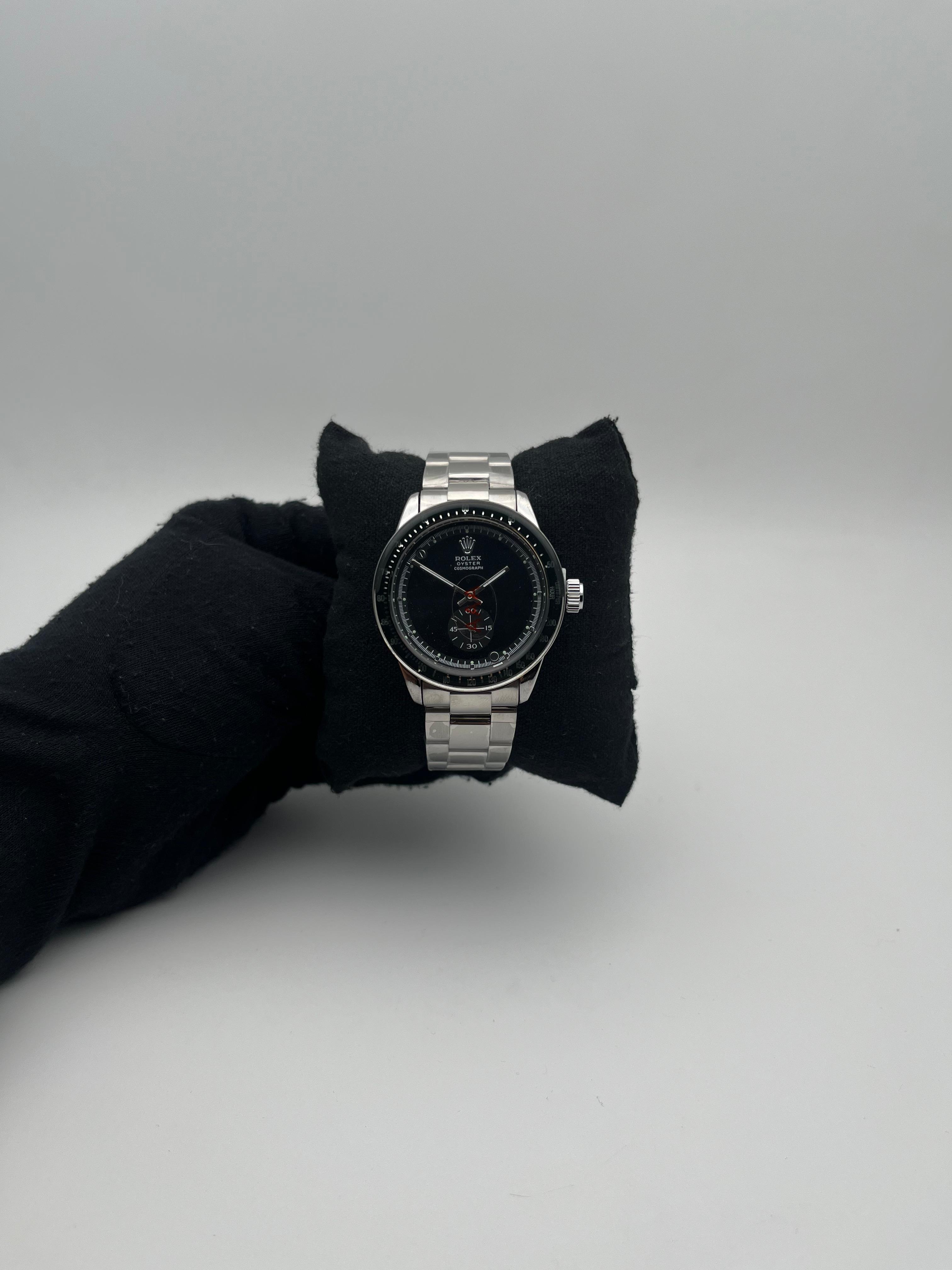 RX OYSTER DTS ACERO/PLATEADO CARA/NEGRA/CRONO BISEL/NEGRO