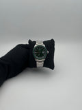 RX OYSTER DTS ACERO/PLATEADO CARA/VERDE OSCURA BISEL/VERDE