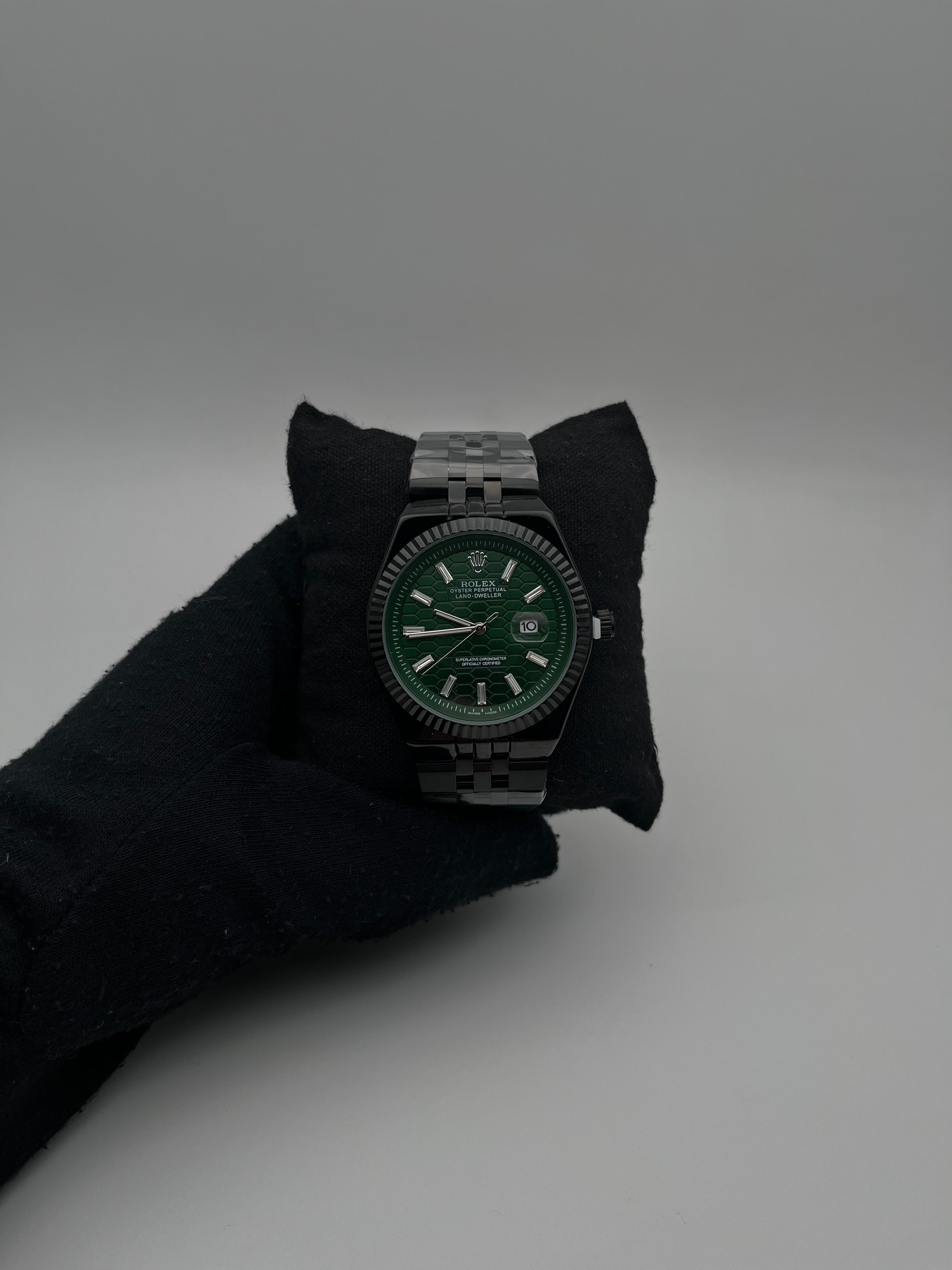 RX DTS LAND ACERO/NEGRO CARA/VERDE BISEL/NEGRO