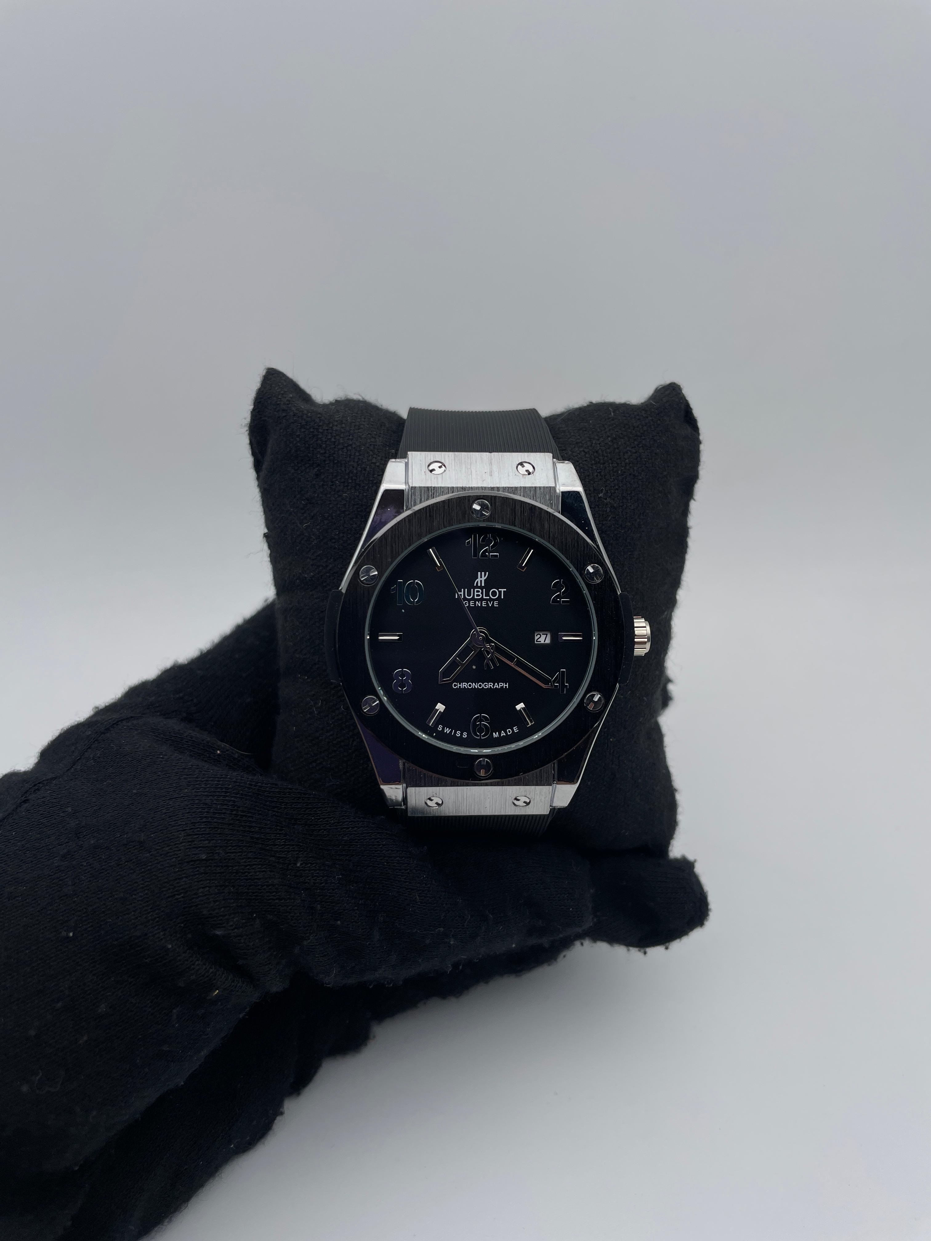 HBLT GOMA/NEGRO CARA/NEGRA/# BISEL/NEGRO/PLATEADO