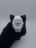 JOEFOX ORIGINAL GOMA/BLANCO CARA/BLANCA/3 CRONOS BISEL/BLANCO