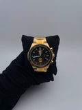 CSO EDIFICE 5579 ACERO/DORADO CARA/NEGRA/3 CRONOS BISEL/DORADO