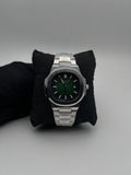 PTK DTS ACERO/PLATEADO CARA/VERDE OSCURA BISEL/PLATEADO C.A
