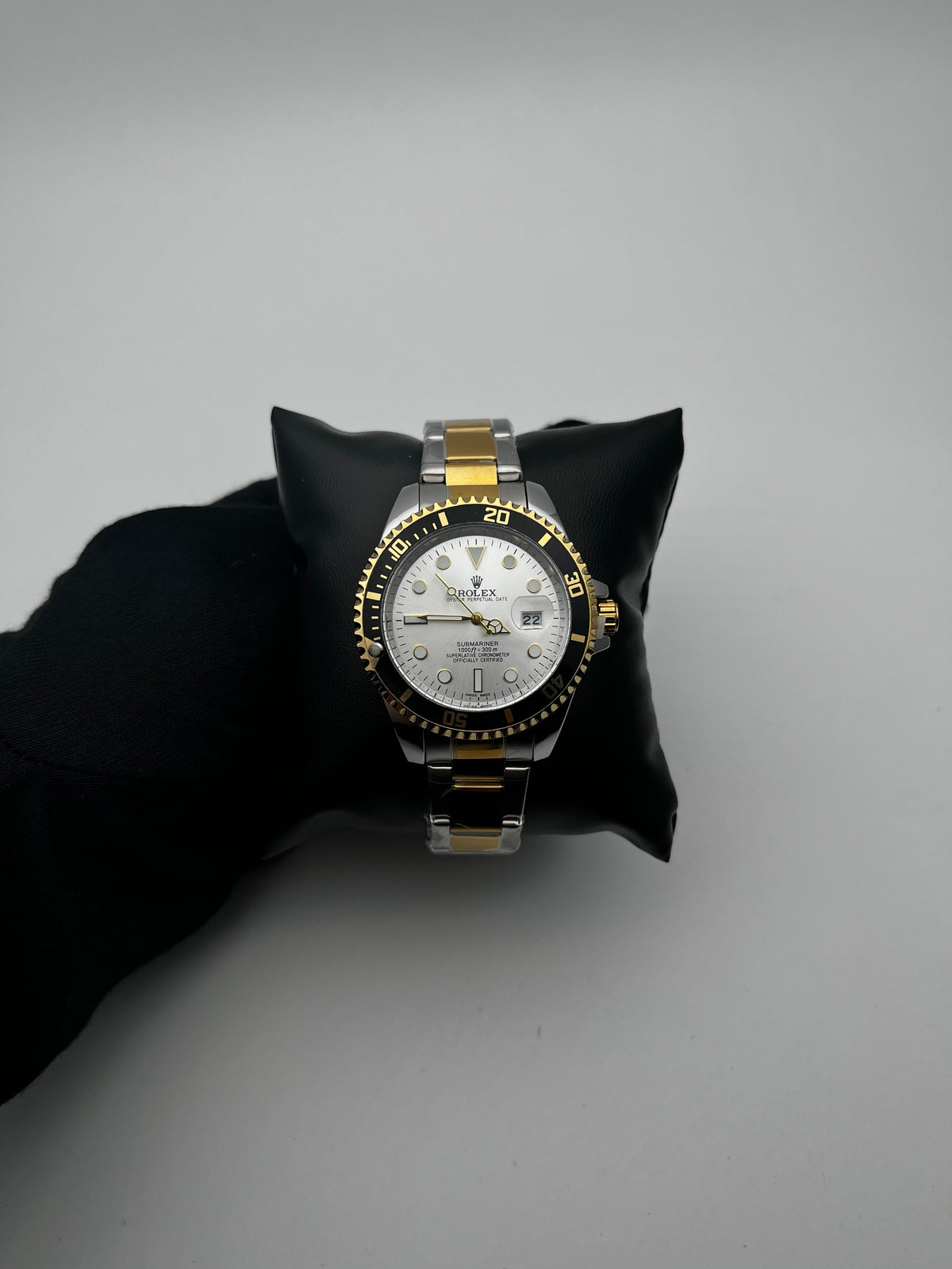 RX SUBMRN TALLA M ACERO/BICOLOR CARA/PLATEADA BISEL/NEGRO
