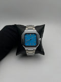 PTK GNV ACERO/PLATEADO CARA/AZUL BISEL/PLATEADO