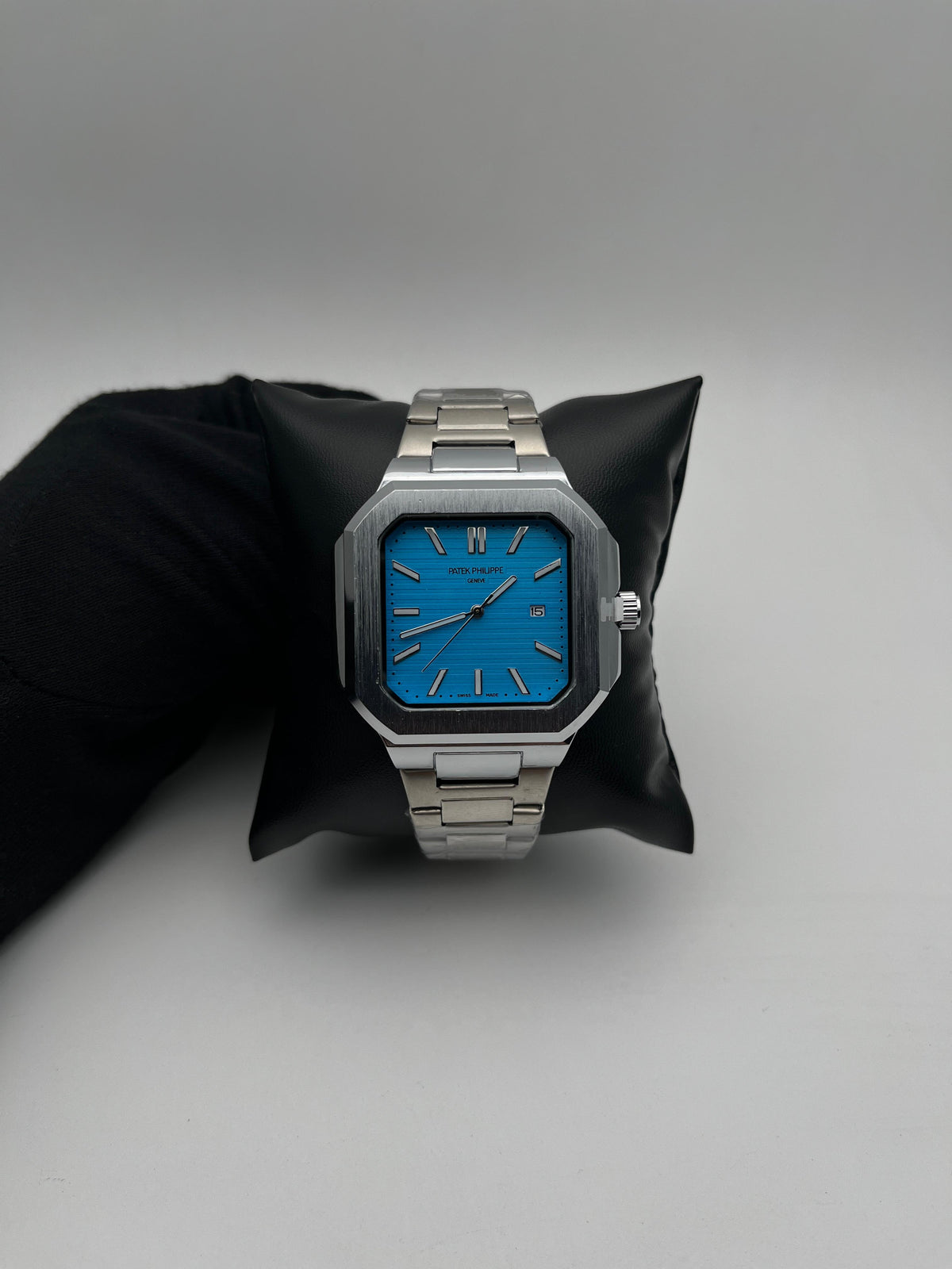 PTK GNV ACERO/PLATEADO CARA/AZUL BISEL/PLATEADO