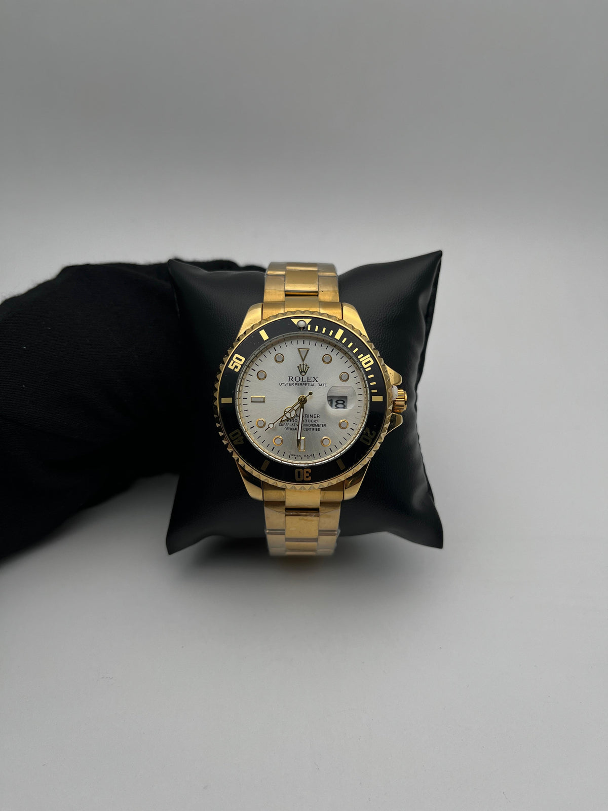 RX SUBMRN ACERO/DORADO CARA/PLATEADA BISEL/NEGRO