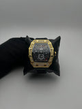 R MILLE GOMA/NEGRO CARA/VELOCIMETRO BISEL/DORADO/CUBANO
