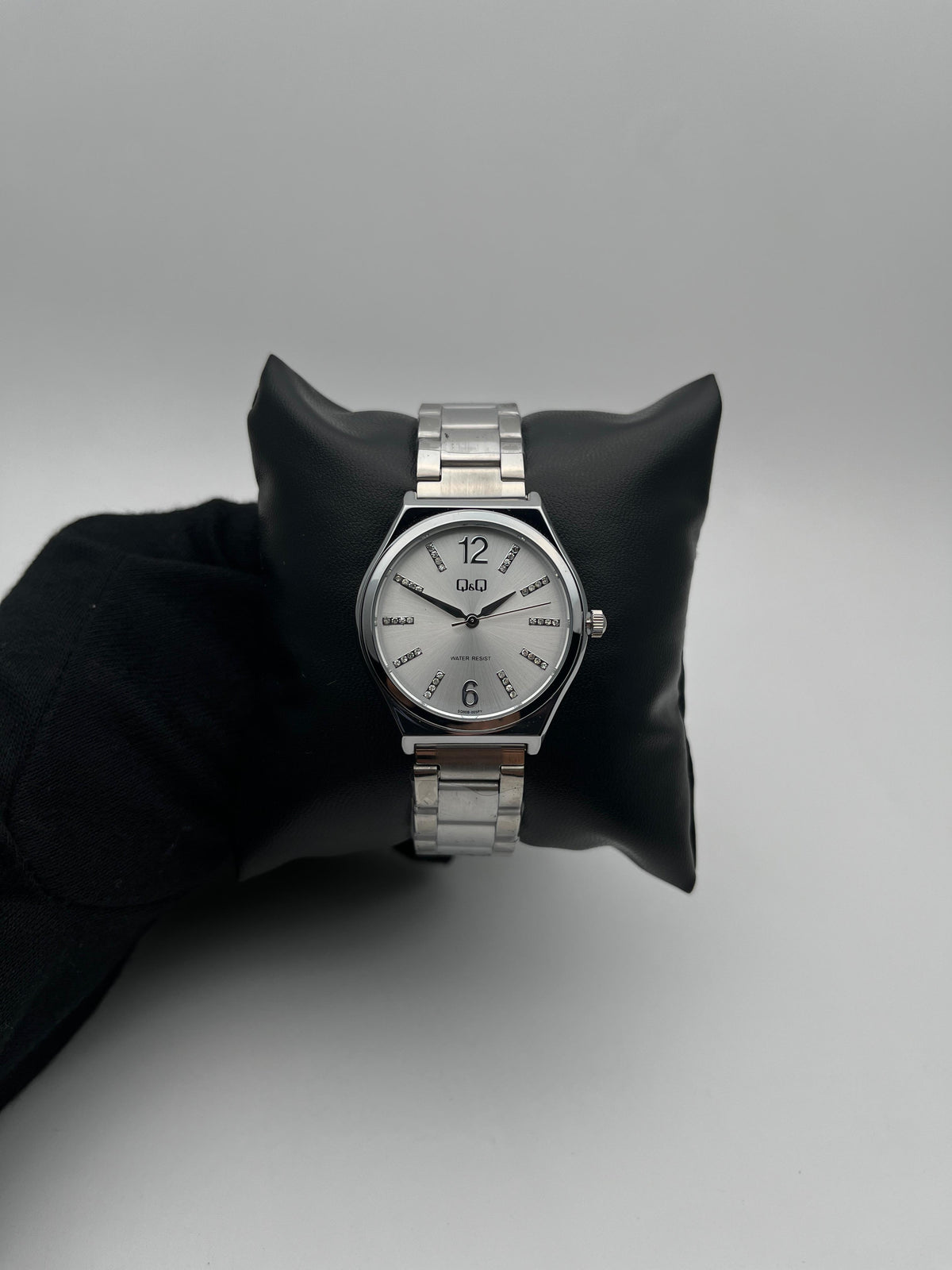 Q&Q 005PY DAMA ACERO/PLATEADO CARA/PLATEADA BISEL/PLATEADO/LISO