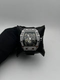 R. MILLE GOMA/NEGRO CARA/NEGRA/RN BISEL/PLATEADO/CUBANO