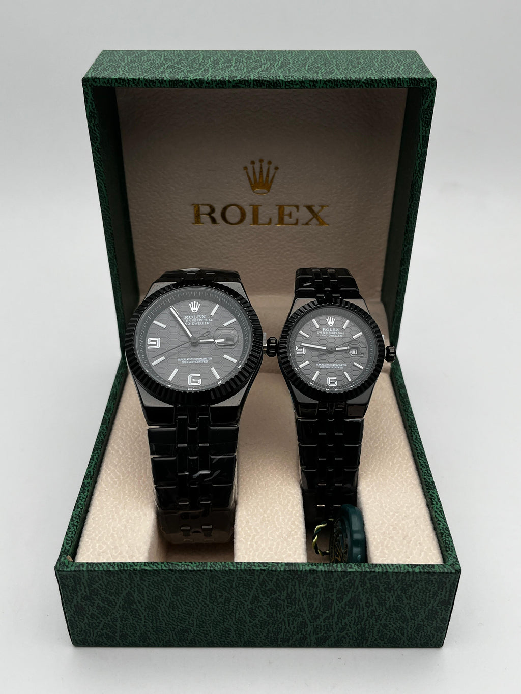 COMBO PAREJA RX LAND ACERO/NEGRO BISEL/NEGRO CARA/NEGRA